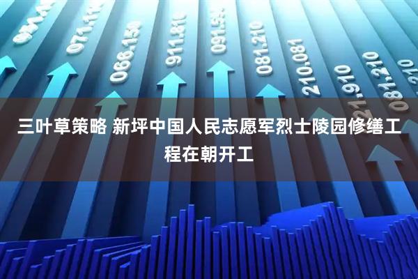 三叶草策略 新坪中国人民志愿军烈士陵园修缮工程在朝开工
